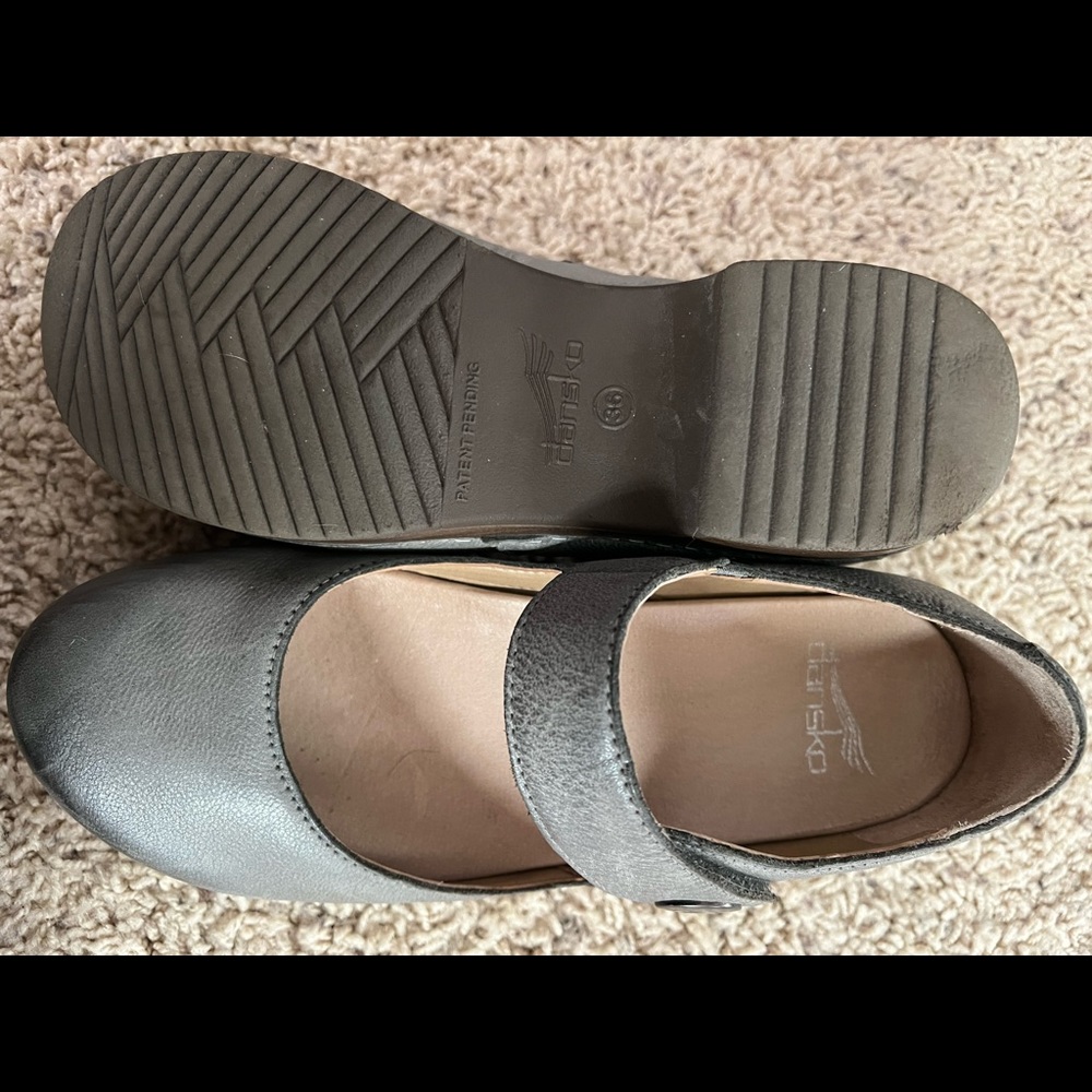 Dansko Beatrice gray size 36 Mary Janes